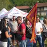 I leghisti sul pratone di Pontida