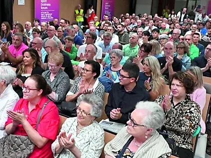 Successo di pubblico allo Sport Business Forum di Gemona ©Foto Petrussi