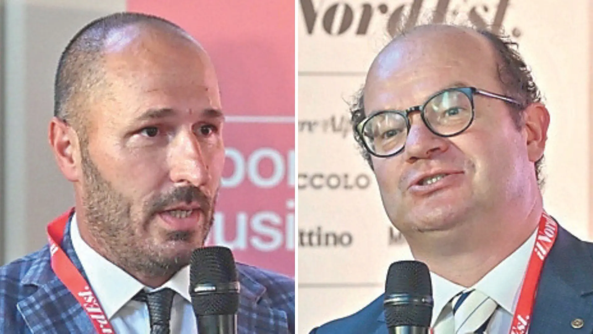 Il sindaco di Gemona, Roberto Revelant, e l'assessore regionale Mario Anzil