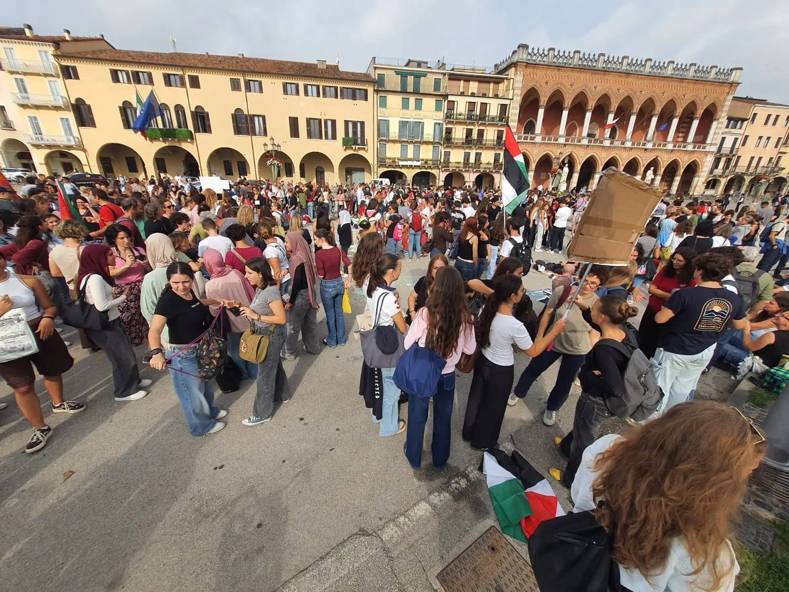 La manifestazione a Padova