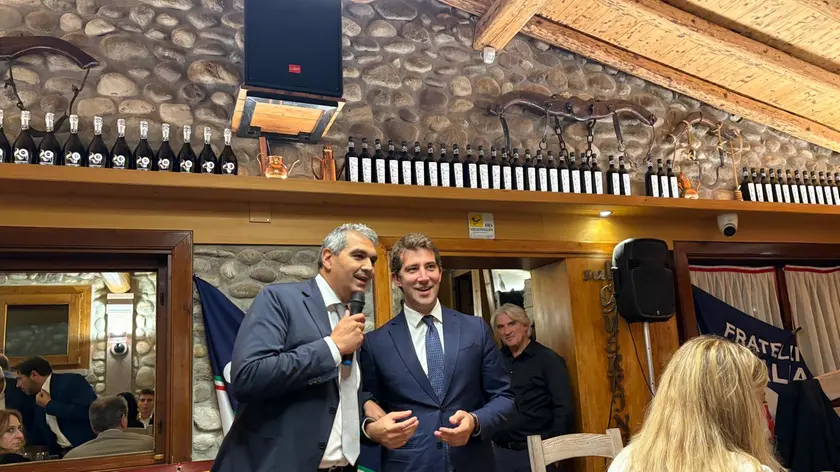 Il ministro Urso a Montegrotto in provincia di Padova