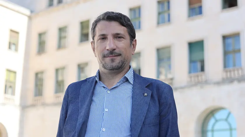 Domenico De Stefano, docente di Statistica sociale all'Università di Trieste e coordinatore di due corsi di laurea. Foto di Andrea Lasorte