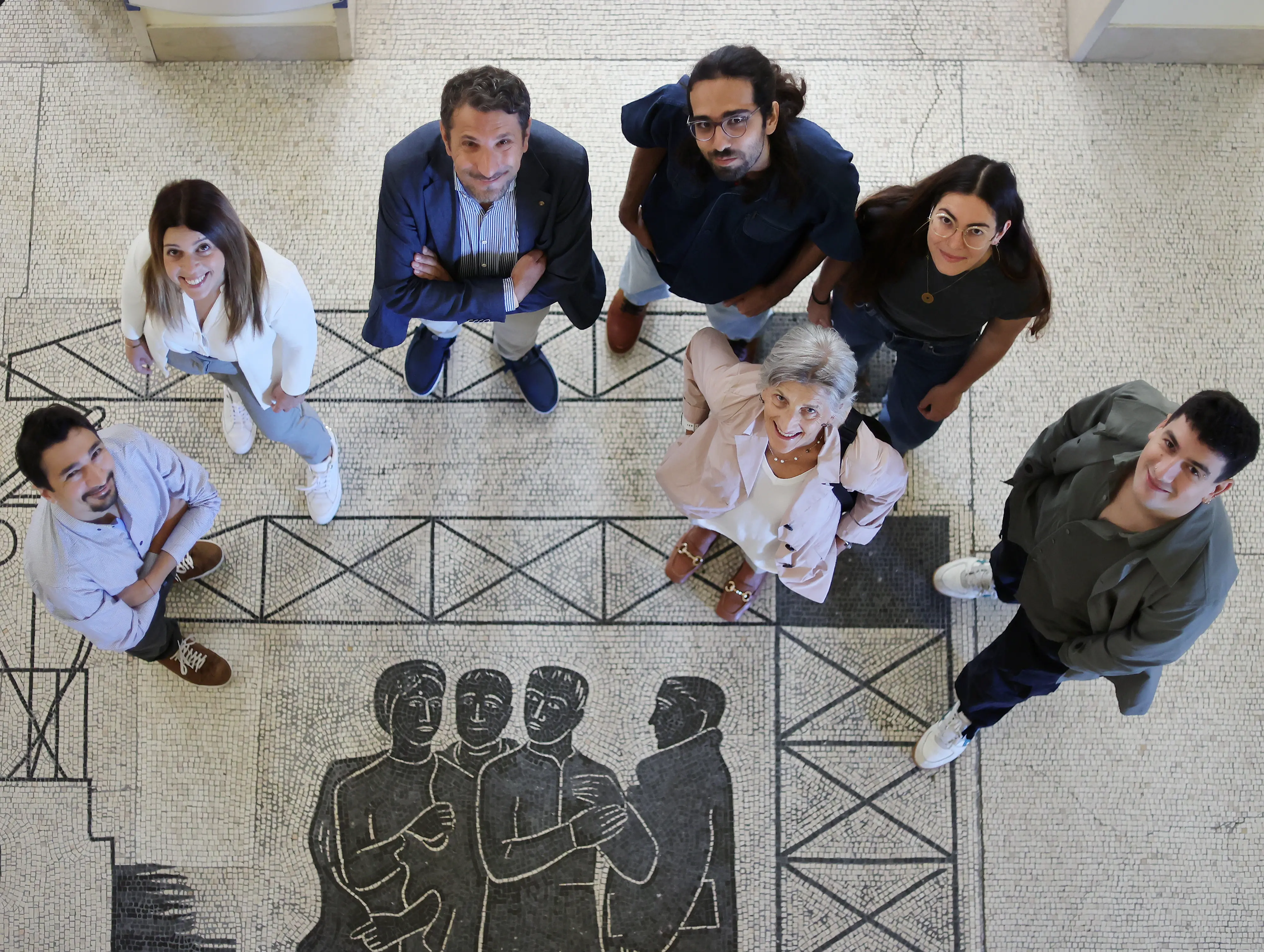Il gruppo di ricercatori in Statistica sociale dell'Università di Trieste. Foto di Andrea Lasorte