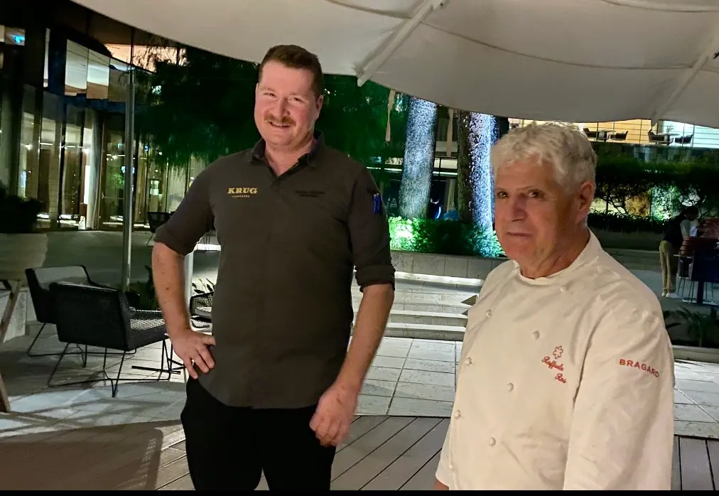 Raffaele Ros con Michael Gollenz