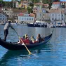 La gondola di Andrea Balbi a Lussinpiccolo