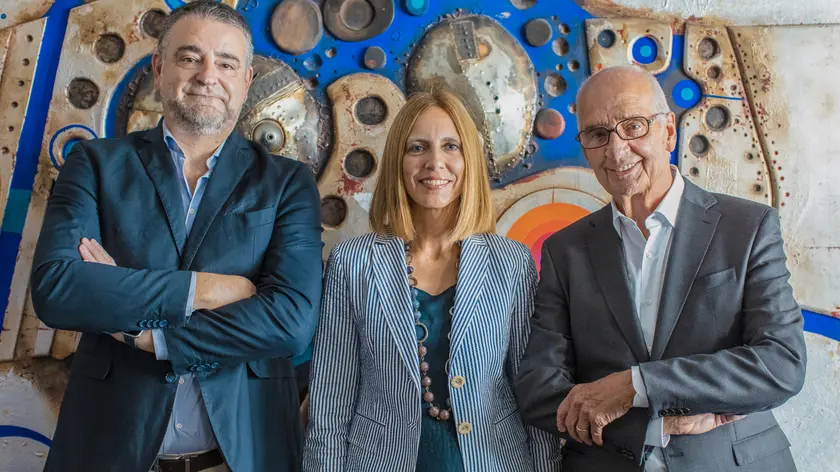 Simone Marzaroli, Alenka Obad e Giovanni Lokar