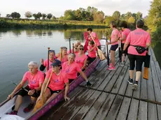 Le Ugo (Unite gareggiamo ovunque) sul dragon boat (ph Corini /Bianchi)