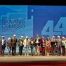 Un momento della cerimonia di premiazione del Premio letterario Giovanni Comisso