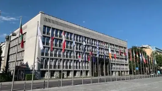 La sede del Parlamento sloveno a Lubiana