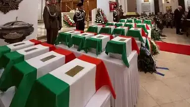 Le 32 salme dei caduti triveneti. Foto Diana Wietrzykowska-Pizon