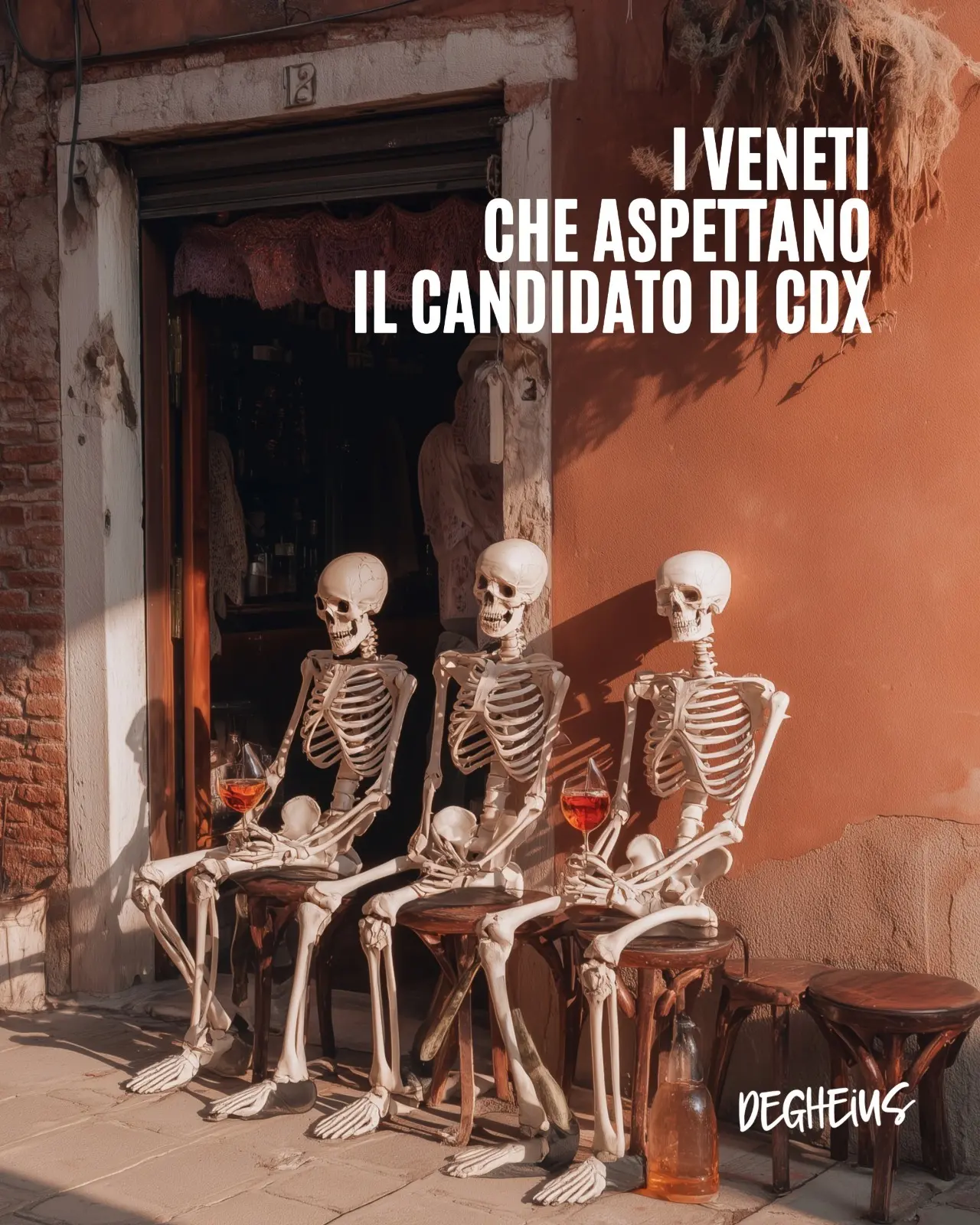 Una vignetta satirica di Andrea Gastaldon, sax_star su Instagram
