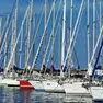 Foto generica di marina, barche a vela, imbarcazioni da diporto, nautica. Immagine pubblicata il 26.04.2014.