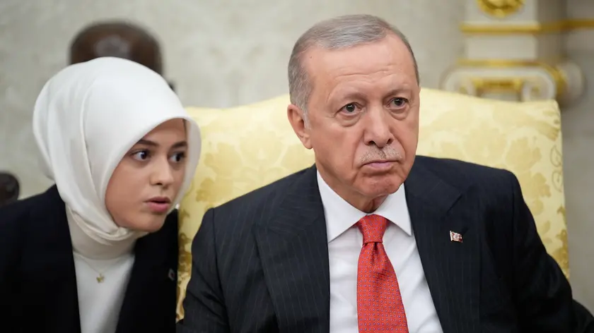 Il presidente turco Recep Tayyip Erdogan (Epa)