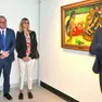 Un momento dell’inaugurazione della mostra Confini foto petrussi