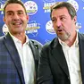Roberto Vannacci e Matteo Salvini