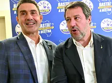 Roberto Vannacci e Matteo Salvini