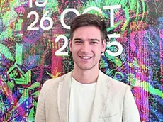 Giacomo Mazzariol alla presentazione del film "Gli squali" alla Festa del Cinema di Roma