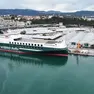 Una nave Grimaldi in una foto d'archivio