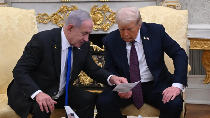 Donald Trump e Benjamin Netanyahu