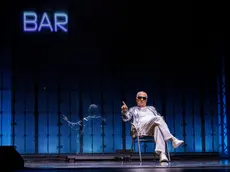 Giorgio Panariello nel suo nuovo spettacolo "E se domani"
