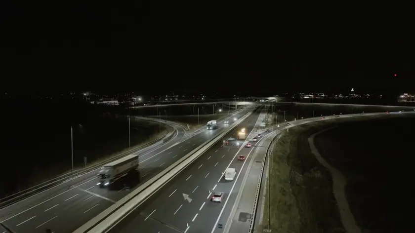 Il test della deviazione obbligatoria del traffico all’uscita di Portogruaro