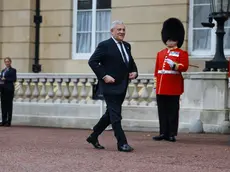 Il ministro degli Esteri Antonio Tajani arrivato a Londra