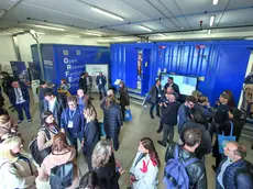 L’inaugurazione di Orfeo all'Area Science Park di Trieste. Foto Lasorte
