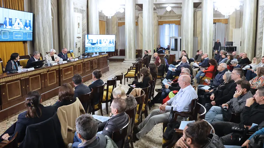 Il convegno di apertura del festival “Fish very good”. foto Lasorte