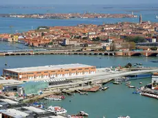 L'isola del Tronchetto vista dall'alto