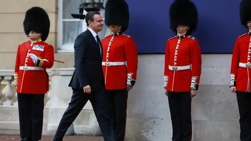 Il premier kosovaro Albin Kurti al summit di Londra