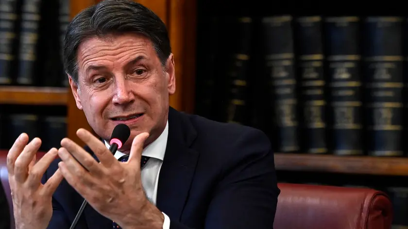 Il presidente del Movimento 5 Stelle, Giuseppe Conte