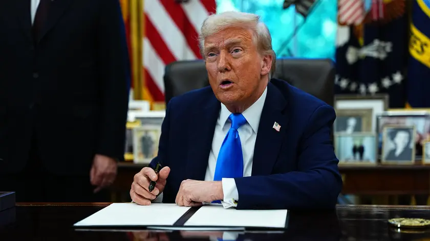 Il presidente degli Stati Uniti Donald Trump