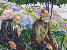 Una delle opere di Edvard Munch esposte al centro culturale Candiani di Mestre fino al primo marzo 2026