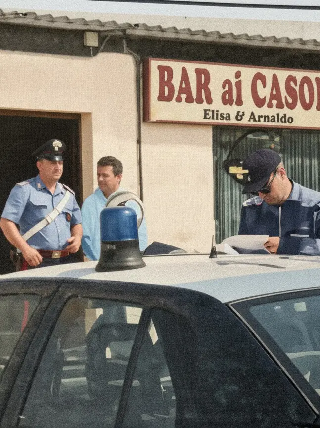 Un'immagine d'epoca del luogo della tragedia