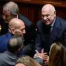 Il ministro della Giustizia Carlo Nordio ha assistito in Aula al voto del Senato