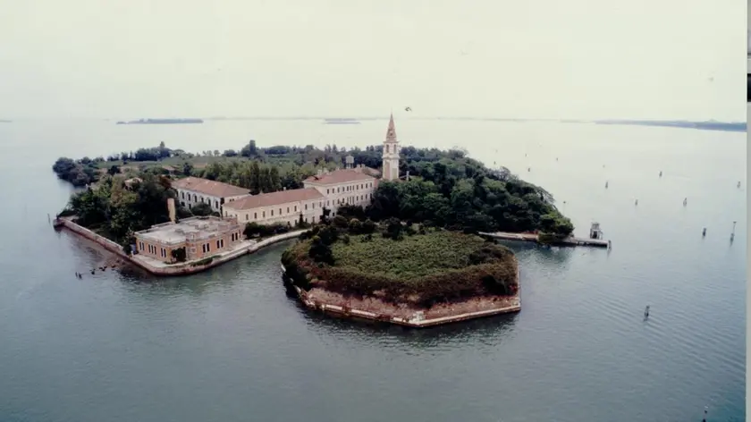 Una veduta dell'isola di Poveglia