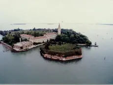Una veduta dell'isola di Poveglia