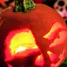 Le tipiche zucche intagliate simbolo di Halloween