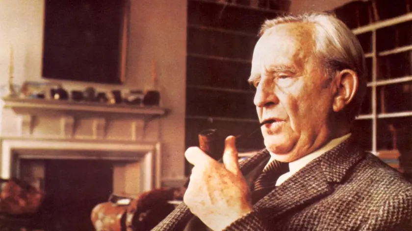 Lo scrittore J. R. R. Tolkien