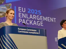 La conferenza dell’Alto rappresentante Ue per gli Affari esteri Kallas e della commissaria all’Allargamento Ko