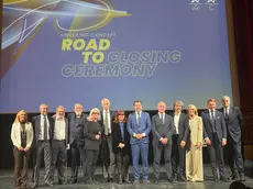 Un momento dell'evento "Road to Closing Ceremony" a Verona
