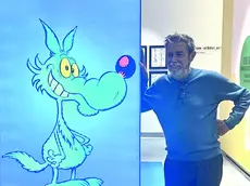 Il celebre Lupo Alberto e il suo creatore: Silver, pseudonimo di Guido Silvestri