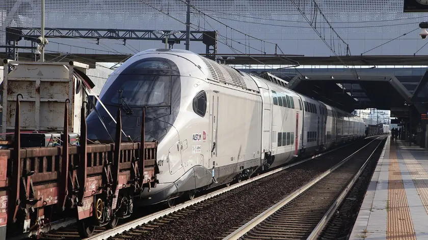 i treni francesi verso Venezia: le prove generali per il Tgv. (Crediti: Ferdinando Ferrari - Ferrovie.info)
