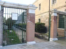 L'ingresso del carcere femminile della Giudecca