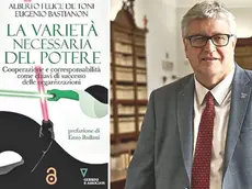 La copertina del libro e il sindaco di Udine, Alberto Felice De Toni