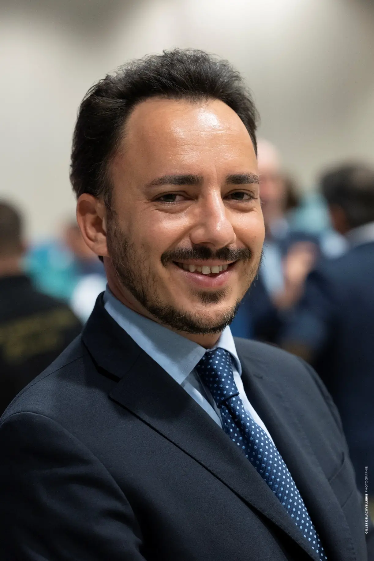 L'imprenditore Luca Ceccarelli.