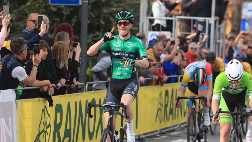 La vittoria di Tommaso Marchi nel Gp Rinascita di Roncadelle organizzato dalla Borgo Molino