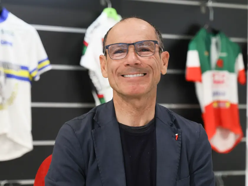 Davide Cassani, 64 anni, è la voce del ciclismo italiano foto petrussi