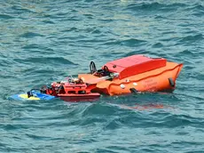 Il drone marino presentato lo scorso agosto da Ocean e Siot all’arsenale di Trieste
