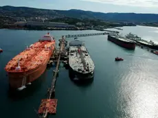 Un’immagine del terminale marino di Siot